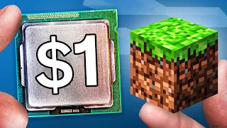 $1 CPU Vs Minecraft!