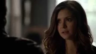 Damon and Elena TALKING ABOUT THEIR DATE 6X12