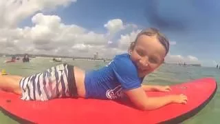 Kids Roadtest The Surf Lessons At Currumbin Alley Surf Groms