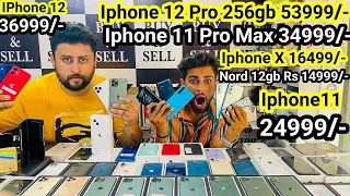 Deal On iphone 11 Pro Max 34999/- 12 Pro 53999/- X 16499/- Note 10+ 22999/- Second hand iphone