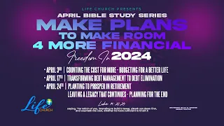 Make Room 4 More Financial Freedom  Through Good Biblical Stewardship W/Senior Pastor Isaac B Greene