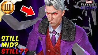 call him MIDNETO I don't understand (no HP) - Marvel Future Fight