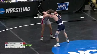 Nick Lee Def. Quinn Kinner  141 lbs Rd2 | NCAA Wrestling Championshis  2022