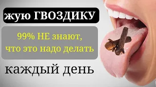 ЖУЮ теперь Гвоздику каждый день, забыла про болезни! Что творит гвоздика, польза и противопоказания.