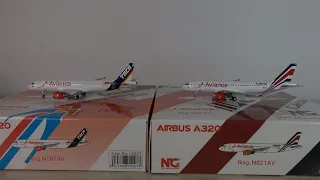 TWO AWESOME NG Models Avianca A320s Taca & Lacsa Heritage Model Unboxings & Reviews