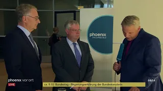 Interview im Bundestag mit Jürgen Hardt und Roland Hartwig am 28.06.2018