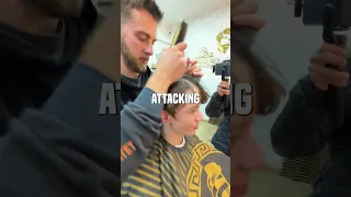 world's hardest haircut!