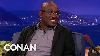 When Hannibal Buress Met Scarlett Johansson - CONAN on TBS