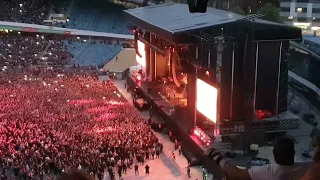 Iron Maiden Gothenburg 2022 (clips seen from the stands )