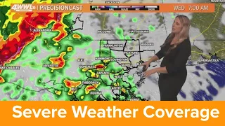 New Orleans Weather: Rare, significant threat for severe weather in Louisiana and Mississippi today