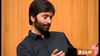 Yasin Malik in Aap Ki Adalat: PM  Modi Cannot Destroy A Community - India TV