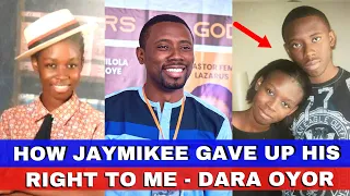 He Gave Up His Right' - Darasimi Oyor Shares Touching Story About JayMikee