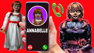 ☎️Llamada Falsa a ANNABELLE - La Muñeca Malvada👹ANNABELLE te esta llamando😱