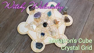 🌙Witchy Wednesday🌙 The Crystal Grid of Metaron' Cube