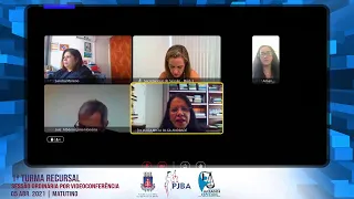 1ª Turma Recursal | Sessão Ordinária por Videoconferência | 05 ABRIL 2021 - Matutino