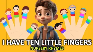 I Have Ten Little Fingers Ten Little Toes  | Nursery Rhymes & Kids Songs | School Bell