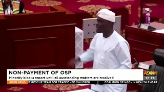 Non-Payment of OSP: Minority blocks report until all outstanding matters are resolved (15-12-22)