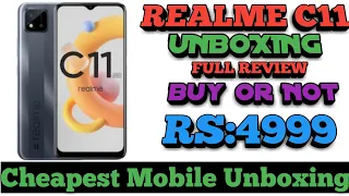 Realme C11 Unboxing | By Techno Rizzy | 5X Giveaway