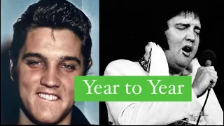 Elvis Presley TRANSFORMATION | From 2 to 42 | Handsome into Old Age