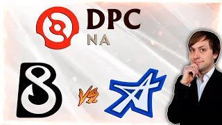НС смотрит игру B8 vs Alpha | DPC 2023 | Северная Америка