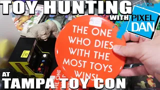 Too many amazing toys while Toy Hunting at Tampa Toy Con 2023!