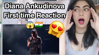 Diana Ankudinova cover Dernière danse Live Reaction 🇮🇳 | She is Insane 😱