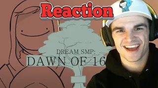 Reaction to Dawn of 16th | Dream SMP Animation (SAD-ist)