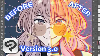 Clip Studio Paint Ver. 3.0 !! 🔥 What’s New? Let’s Look! ✨