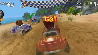 All Easter egg - Beach Buggy Racing | PS4 PRO (1080p / 60 fps Remake)