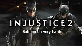 Injustice 2 - Batman - Battle Simulator on Very Hard (NO MATCHES LOST)