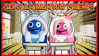 ATUN & MOMON MASUK SEKOLAH RAINBOW FRIENDS !! Feat @sapipurba Roblox RolePlay