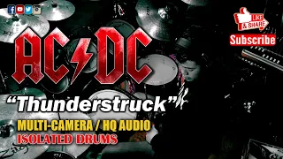 AC/DC "Thunderstruck" (Isolated Drums Only) By: Adam Mc - 16 Year Old Kid Drummer