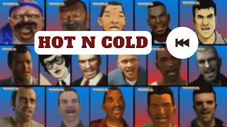 Every GTA Protagonist Singing Hot N Cold (REVERSE)