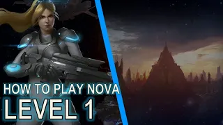 How to play Level 1 Nova | Starcraft II: Co-Op