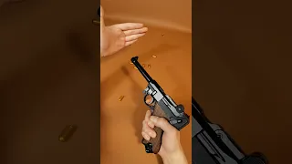 Luger P08 Alloy Laser Toy Pistol