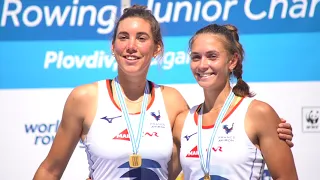 2021 World Rowing Junior Championships - Celebrations after racing