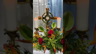 Bendito Alabado y Adorado sea Jesús en el Santísimo Sacramento