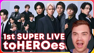 『to HEROes 〜TOBE 1st Super Live〜』｜プライムビデオ 公演参加レポート! Reaction / number_i 【JP SUB】