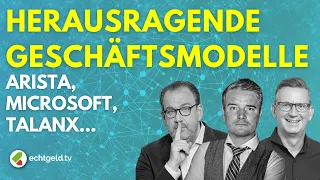 Unsere Top-Geschäftsmodelle - Kramer, Röhl & Klöckner | Arista | Microsoft | Talanx | Wolters Kluwer