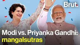Modi vs. Priyanka Gandhi: mangalsutras