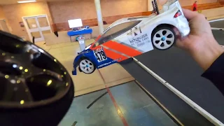 He's So Fast! Stock Sedan 17.5 B-MAIN Race and A-MAIN RC Race Marshal Cam SuperView - Netcruzer RC