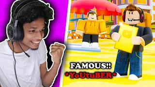 BeCoMiNg FAMOUS YOUTUBER in ROBLOX !!!