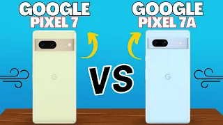 Google Pixel 7 vs Google Pixel 7a Deutsch | Vergleich