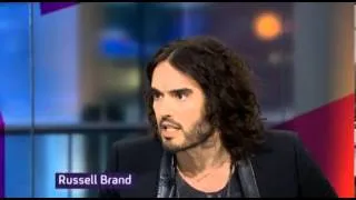 Russell Brand to Channel 4's Jon Snow; "Listen you, Let me Talk"