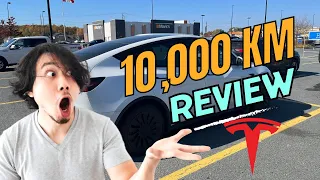 2023 Tesla Model Y RWD 10,000 Km Review | Battery Range, Charging, and More!