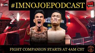 Bonus Show - I'm No Joe Presents: #UFCSingapore, A Live Fight Companion - #ImNoJoePodcast