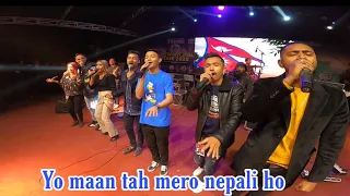 Voice of Nepal live Concert Dharan | Yo Maan tah Mero Nepali Ho |