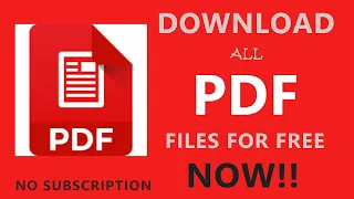 Free Download any PDF File/Document/Book etc For Free Now!  100%