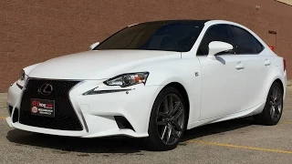2014 Lexus IS 250 F Sport AWD - Executive Package w/ Leather, Sunroof, Nav | HUGE VALUE