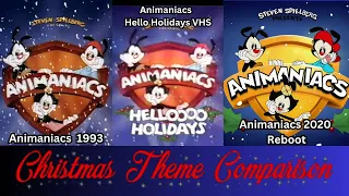 Animaniacs Christmas Intro Comparison (1993 and 2023)